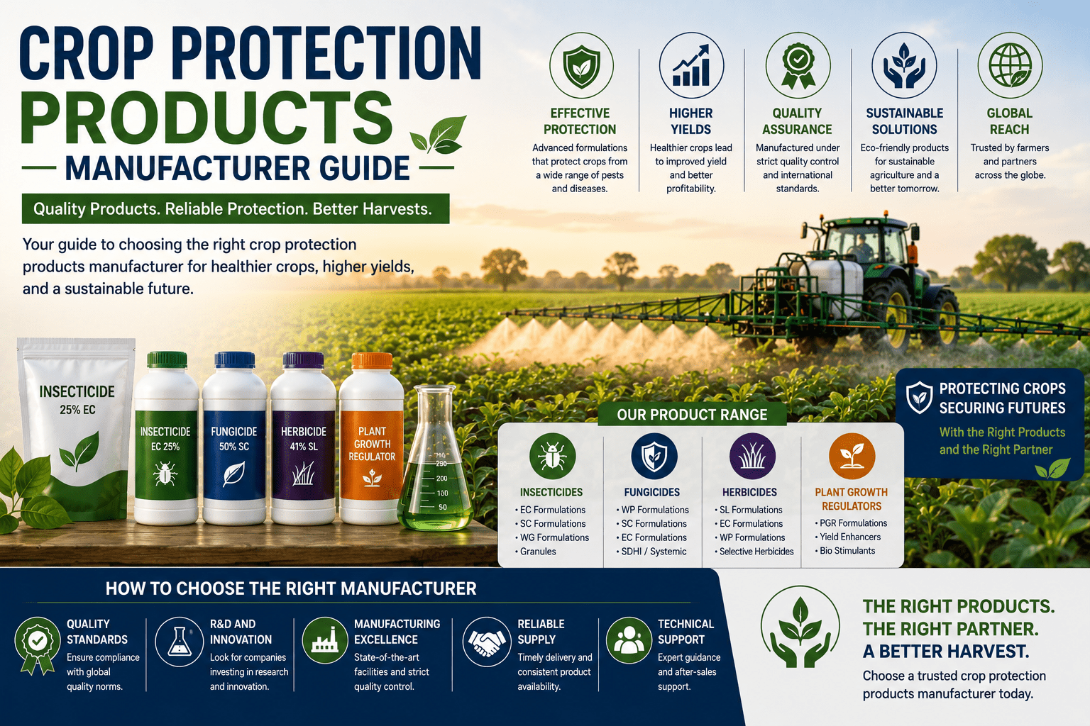Crop Protection Products Manufacturer Guide Agrochemical India Quality