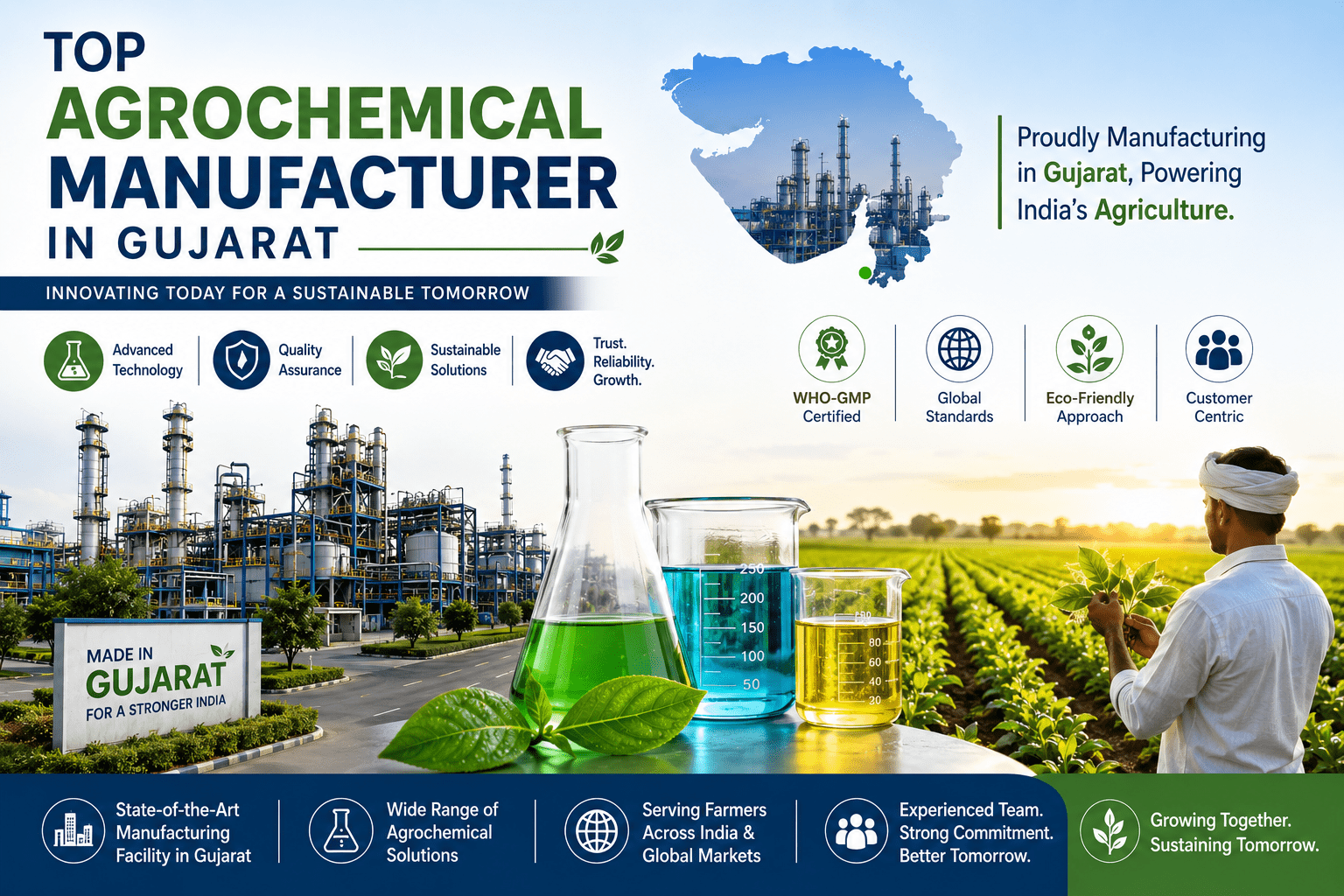 Top Agrochemical Manufacturer Gujarat India Ratnakar India Ltd