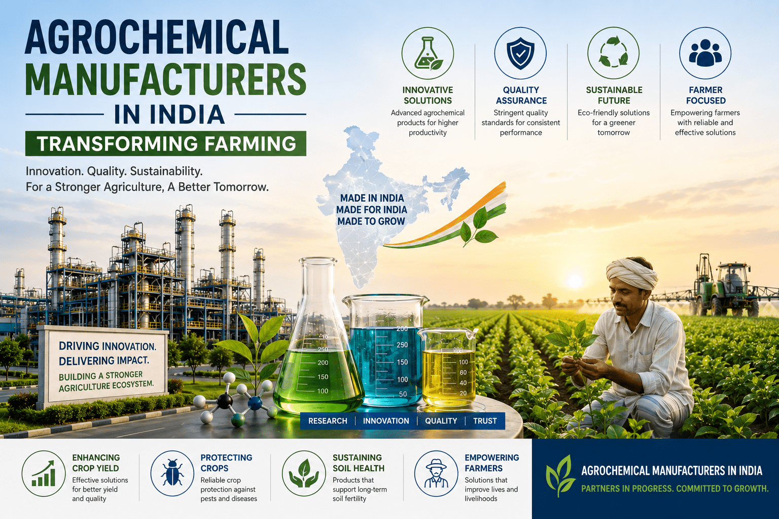 Agrochemical Manufacturers India Transforming Farming Crop Protection